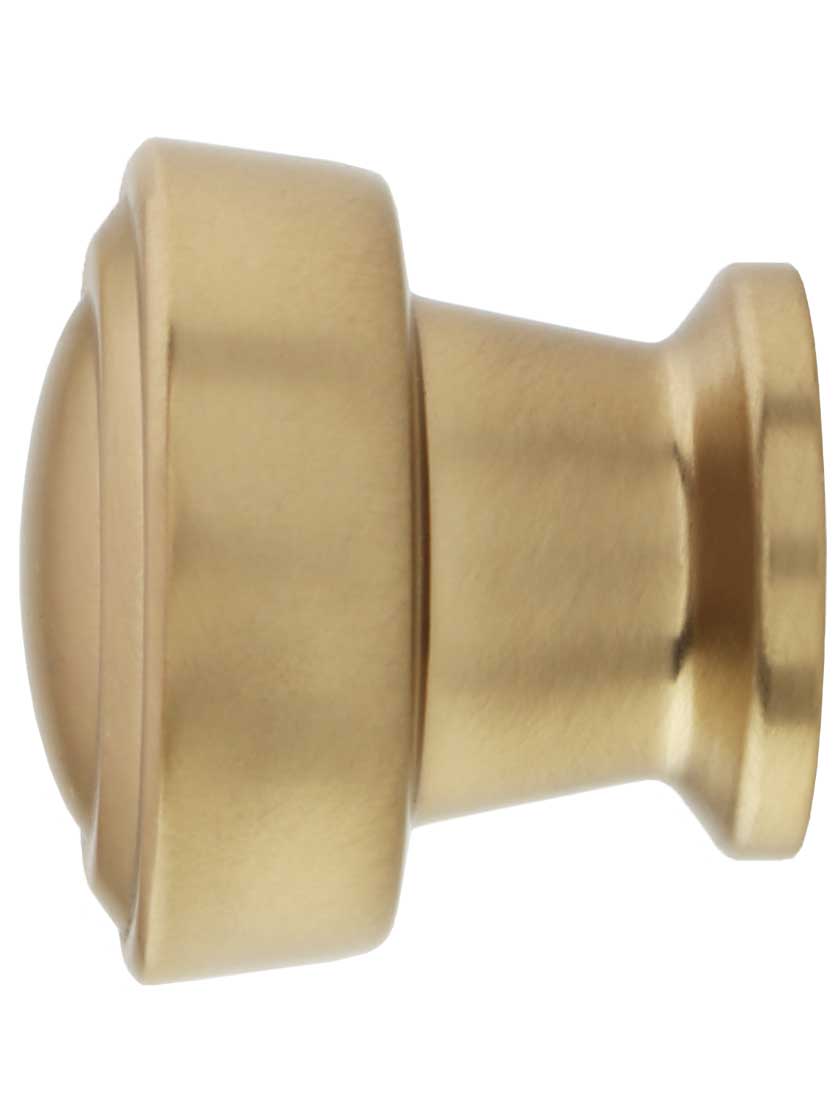 Alternate View of Menlo Park Ringed Cabinet Knob - 1 1/4 inch Diameter.