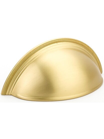 Atherton Cup Pull with Knurled Edge - 3" Center-to-Center