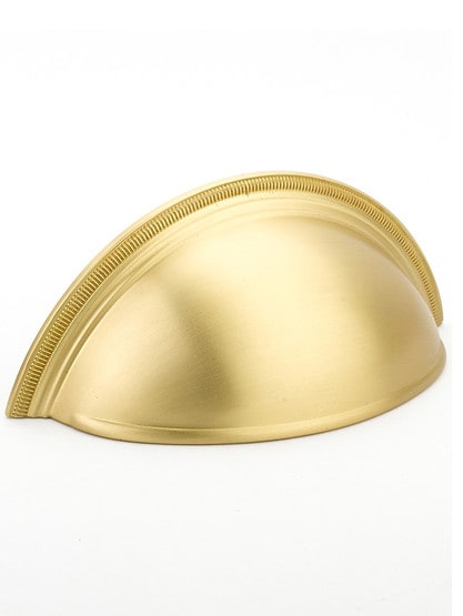 Atherton Cup Pull with Knurled Edge - 3" Center-to-Center