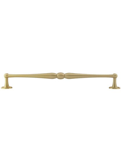 Alternate View of Atherton II Appliance Pull with Knurled Footplates - 15 inch Center-to-Center.