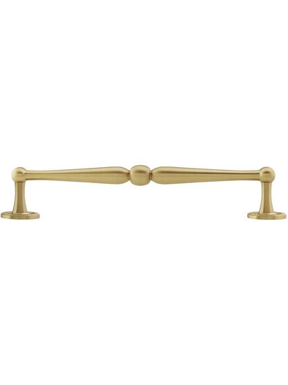 Alternate View of Atherton II Cabinet Pull with Plain Footplates - 8 inch Center-to-Center.