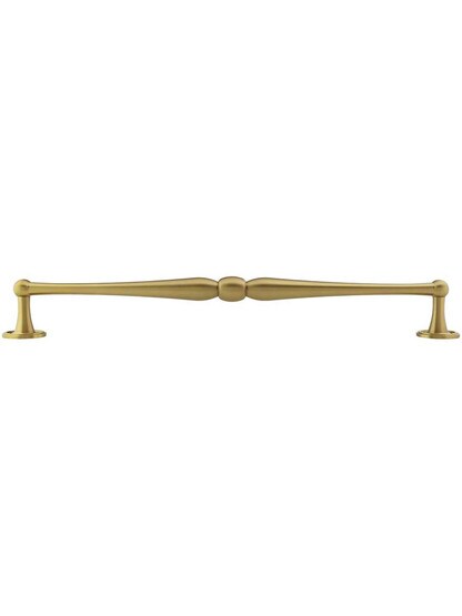 Alternate View of Atherton II Appliance Pull with Plain Footplates - 15 inch Center-to-Center.