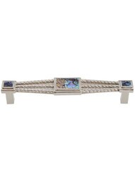 Interlude Cabinet Pull with Imperial Shell Inlay - 5 1/2" Center-to-Center