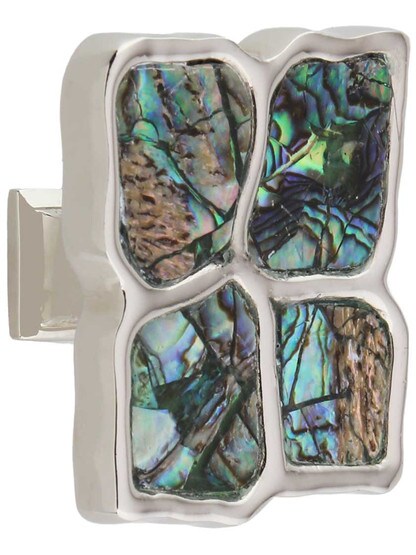 Crescendo Cabinet Knob with Imperial Shell - 1 1/2 inch x 1 1/4 inch.