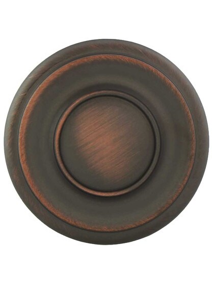 Alternate View 2 of Primrose Ringed Cabinet Knob - 1 1/4 inch Diameter.
