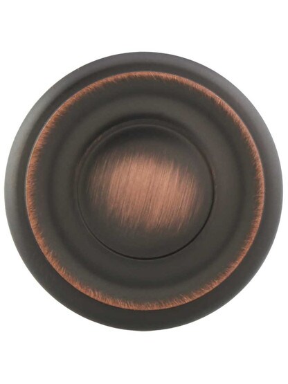 Alternate View 2 of Primrose Ringed Cabinet Knob - 1 1/2 inch Diameter.