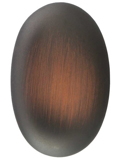 Alternate View 2 of Primrose Smooth Oval Cabinet Knob - 1 3/8 inch x 7/8 inch.