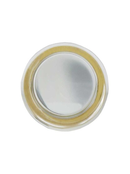 Alternate View 2 of City Lights Cylinder Glass Cabinet Knob - 7/8 inch Diameter.