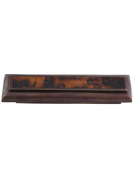 Crescendo Cabinet Pull with Tiger Pen Shell - 3" Center-to-Center
