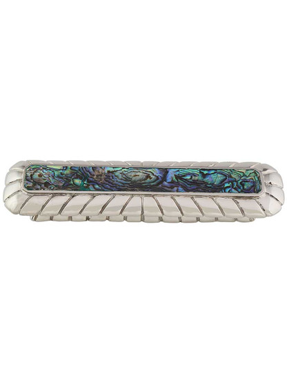 Oblong Decorative Cabinet Pull in Imperial Shell - 3" Center-to-Center