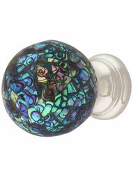 Globe Cabinet Knob with Imperial Shell - 1 1/4" Diameter