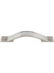 Wave Cabinet Pull with Mother-of-Pearl - 4" Center-to-Center