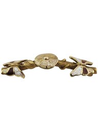 Heirloom Treasures Butterfly Cabinet Pull - 3 3/4 inch Center-to-Center.