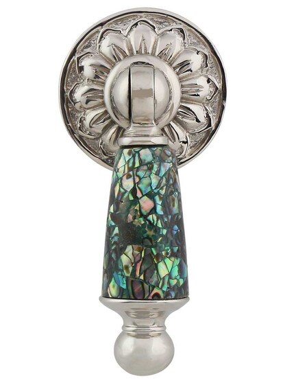 Pendant Cabinet Pull with Imperial Shell.
