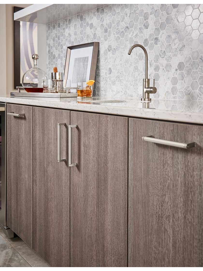 Alternate View of Pennington Bar Pull - 6 5/16 inch Center-to-Center.
