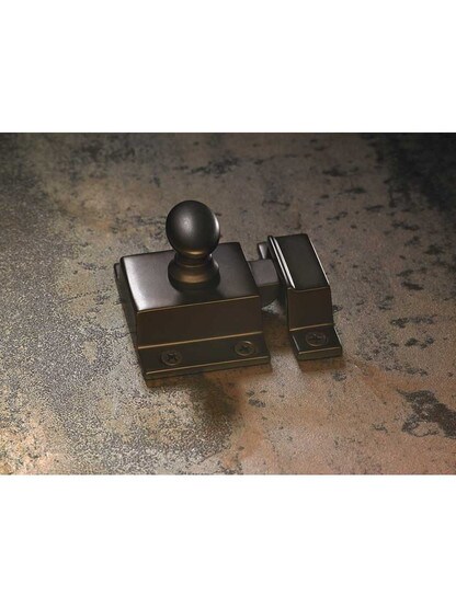 Alternate View 4 of Plain Cabinet Latch - 2 inch Square.