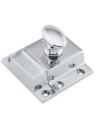 Plain Cabinet Latch - 2" Square