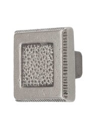 Britannia Inset Cabinet Knob - 1 5/16" Square