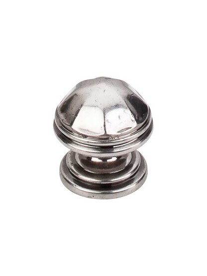 Alternate View of London Cabinet Knob - 1 1/4 inch Diameter.
