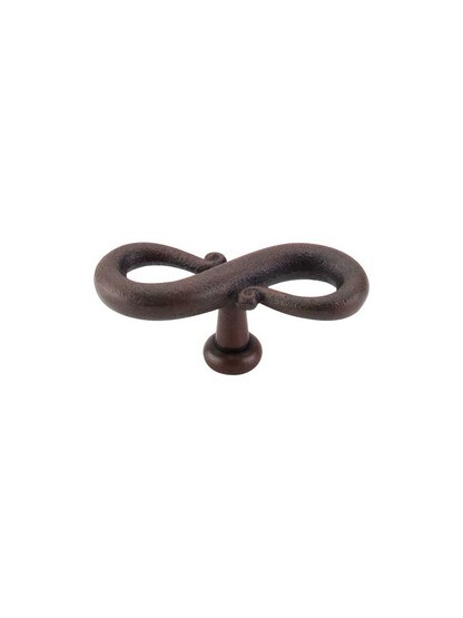 Alternate View of S-Shaped Cabinet Knob.