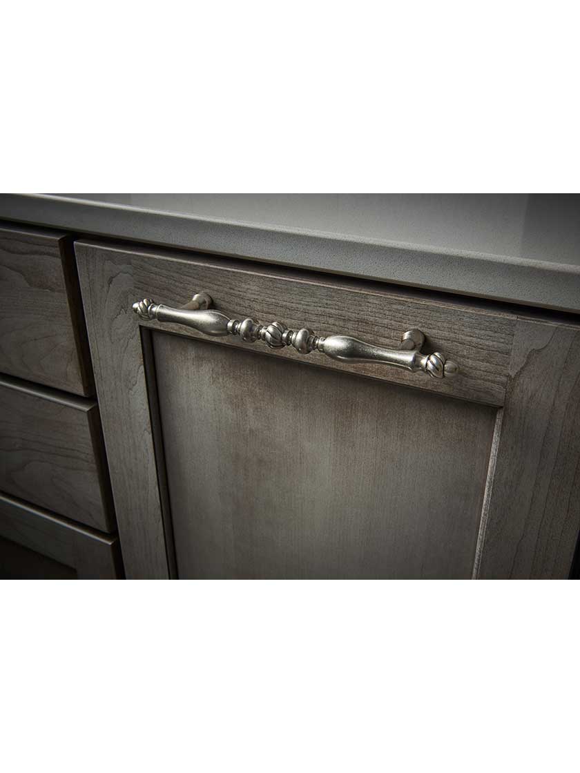 Alternate View of Somerset Melon Cabinet Pull - 7 inch Center-to-Center.