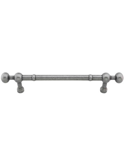 Somerset Weston Cabinet Pull - 7 inch Center-to-Center in Pewter.