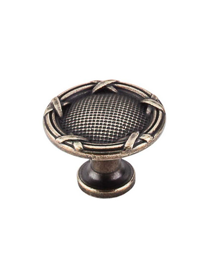 Alternate View 2 of Delphi Ribbon and Reed Decorative Knob - 1 1/4 inch Diameter.
