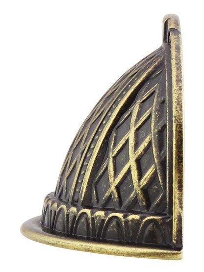 Alternate View of Trevi Cup Pull - 1 1/2 inch Center-to-Center.