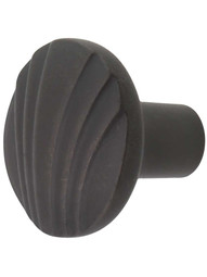Victoria Falls and Sydney Cabinet Knob - 1 1/4 inch Diameter in Sable.