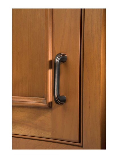 Alternate View of Victoria Falls Cabinet Pull - 3 inch Center-to-Center.