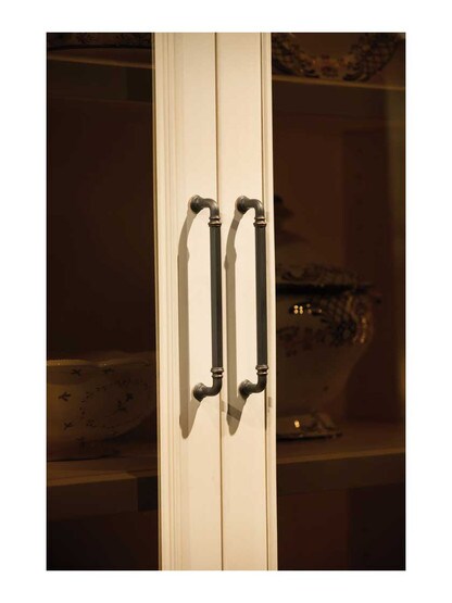Alternate View of Reeded Drawer Pull - 9 inch Center-to-Center.