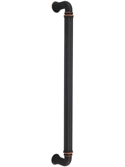 Reeded Appliance Pull - 12 inch Center-to-Center in Umbrio.