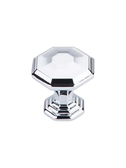 Alternate View 2 of Chalet Octagonal Cabinet Knob - 1 3/16 inch Diameter.