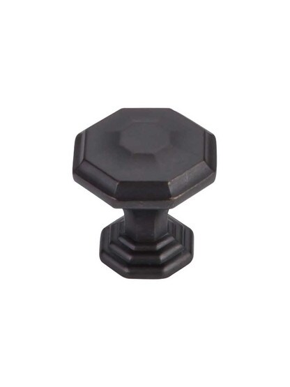Alternate View 4 of Chalet Octagonal Cabinet Knob - 1 3/16 inch Diameter.