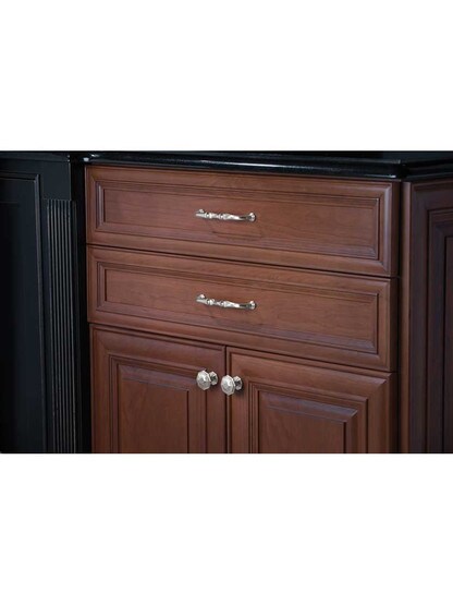 Alternate View of Chalet Octagonal Cabinet Knob - 1 1/2 inch Diameter.