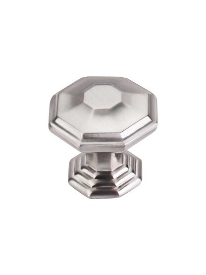 Alternate View 2 of Chalet Octagonal Cabinet Knob - 1 1/2 inch Diameter.