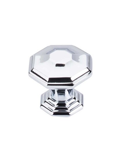 Alternate View 3 of Chalet Octagonal Cabinet Knob - 1 1/2 inch Diameter.