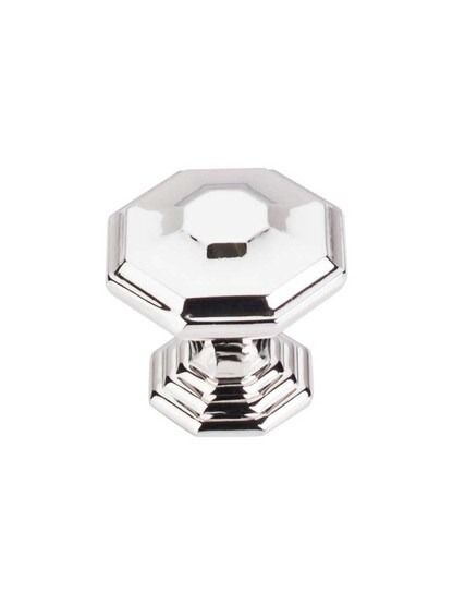 Alternate View 4 of Chalet Octagonal Cabinet Knob - 1 1/2 inch Diameter.