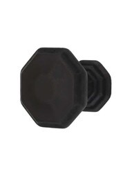 Chalet Octagonal Cabinet Knob - 1 1/2 inch Diameter.