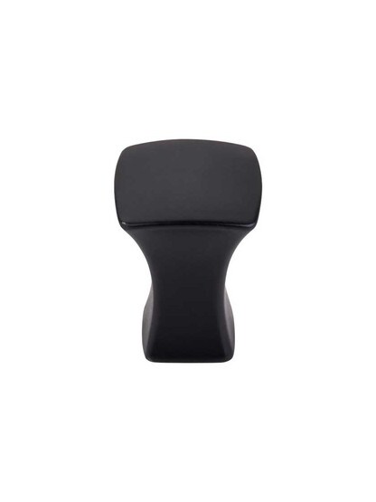 Alternate View of Glacier Cabinet Knob - 3/4 inch Square.