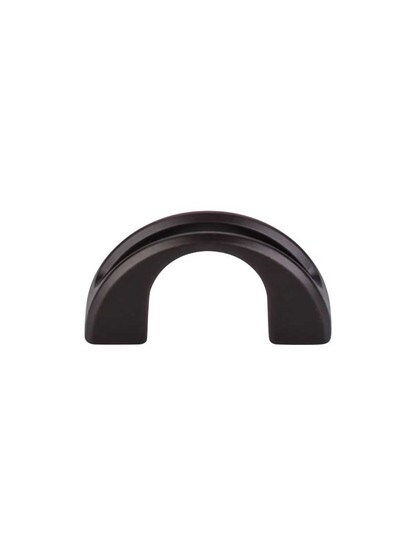 Tango 2 inch U Finger Pull in Sable.