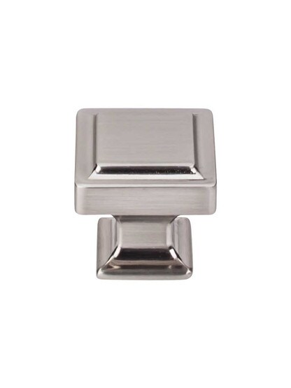 Alternate View of Ascendra Cabinet Knob - 1 1/4 inch Square.