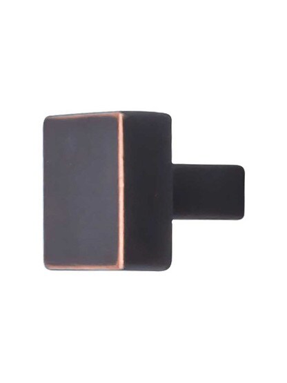 Channing Cabinet Knob - 1 1/16 inch Square in Umbrio.