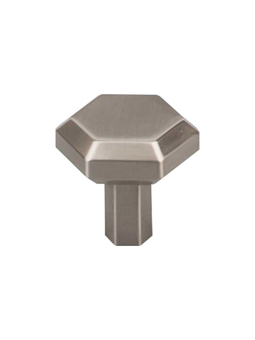 Alternate View 2 of Lydia Hexagonal Cabinet Knob - 1 1/8 inch Diameter.