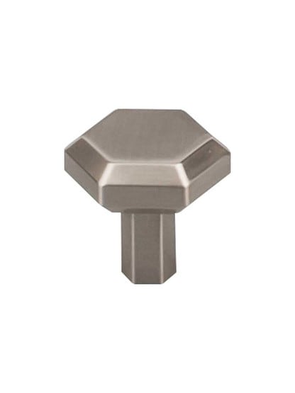 Alternate View 2 of Lydia Hexagonal Cabinet Knob - 1 1/8 inch Diameter.
