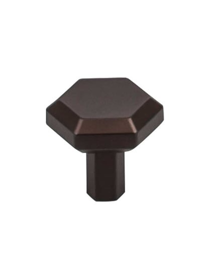 Alternate View 3 of Lydia Hexagonal Cabinet Knob - 1 1/8 inch Diameter.