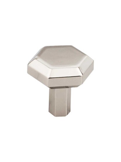 Alternate View 5 of Lydia Hexagonal Cabinet Knob - 1 1/8 inch Diameter.
