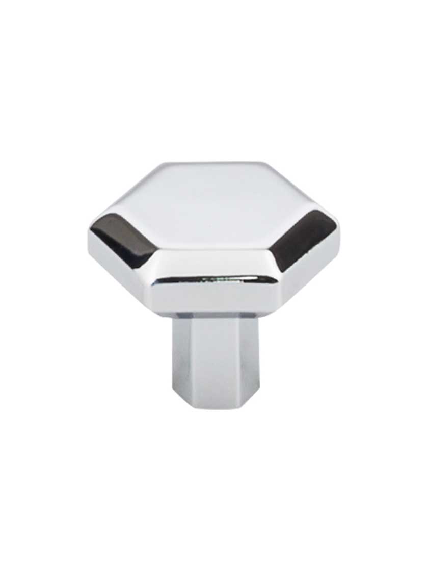 Alternate View 5 of Lydia Hexagonal Cabinet Knob - 1 1/4 inch Diameter.