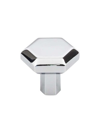 Alternate View 5 of Lydia Hexagonal Cabinet Knob - 1 1/4 inch Diameter.