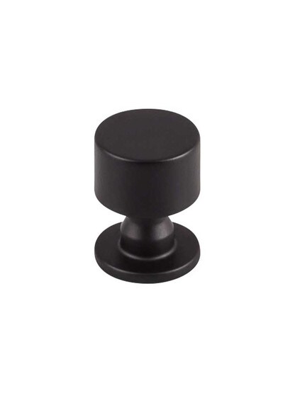 Alternate View of Lily Cabinet Knob - 1 inch Diameter.